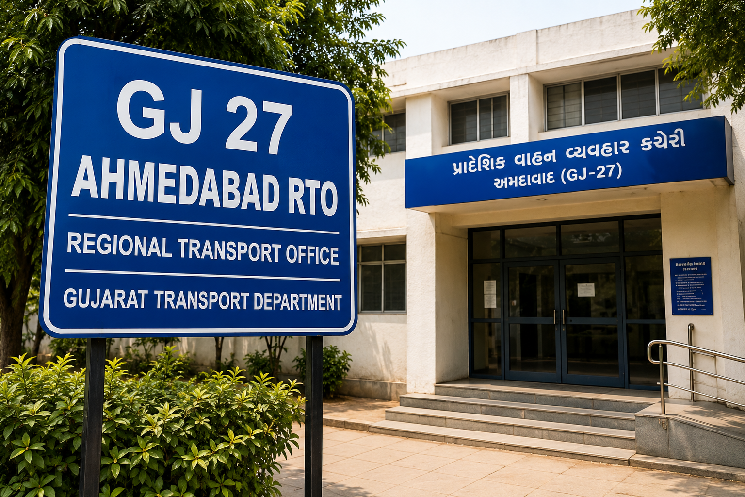 GJ 27 City Name Ahmedabad RTO Information: Office Details, Charges and Contact