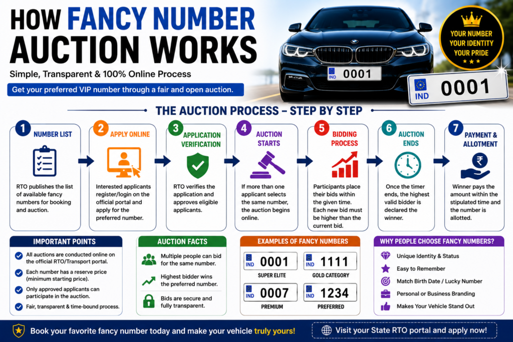 How to Book a Fancy Number Plate