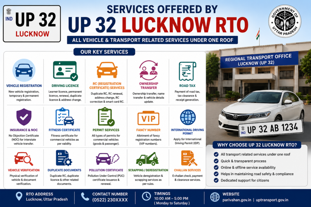 UP 32 RTO Services