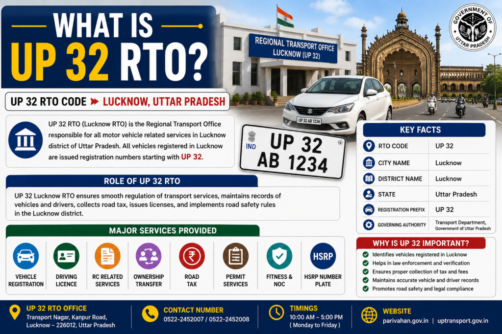 UP 32 District Name