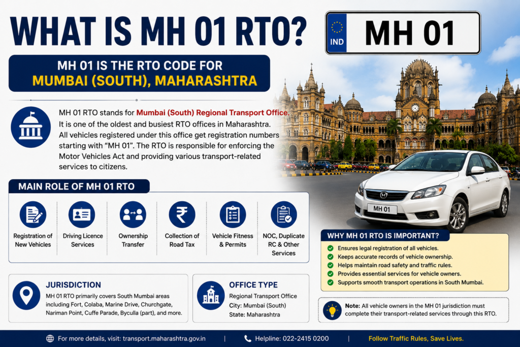 MH 01 which city