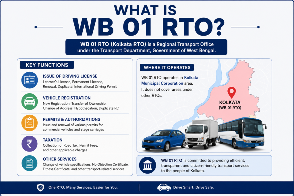 What is WB 01 RTO?
