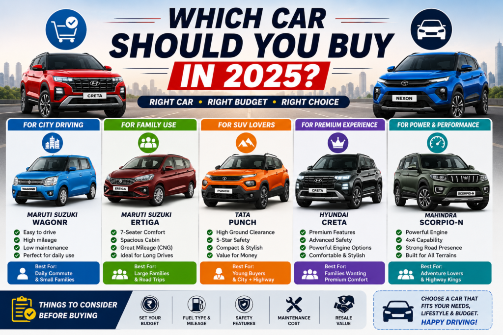 best car for daily use in India