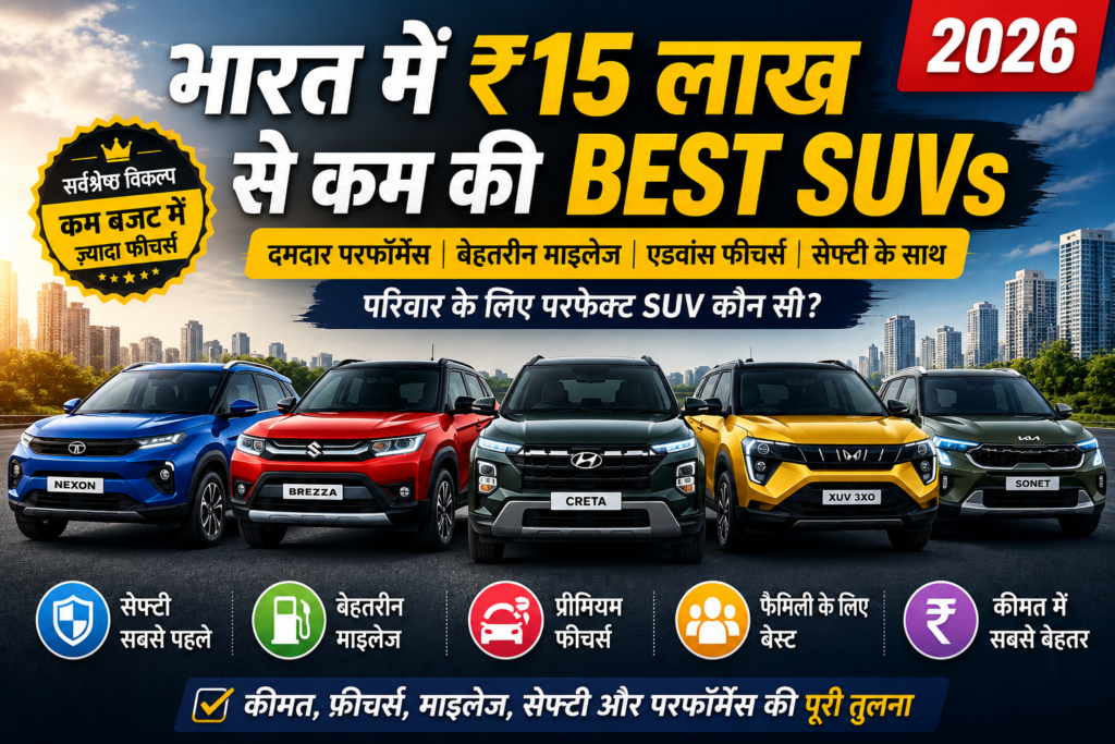 best SUV in India